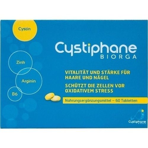 Cystiphane Biorga starke vitale Haare und Nägel, 60 ST