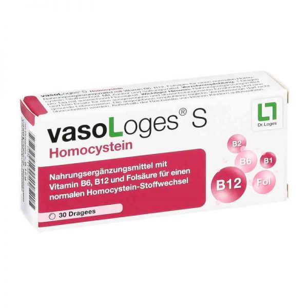 Vasologes S Homocystein Dragees (30 stk)