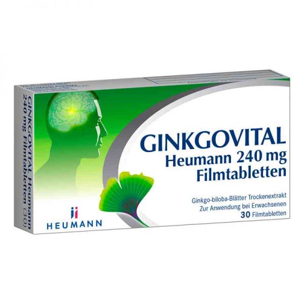 Ginkgovital Heumann 240 mg Filmtabletten (30 stk)