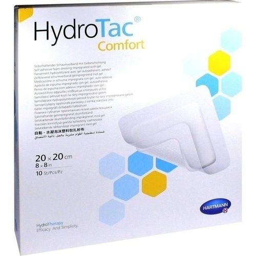 HydroTac comfort Schaumverband 20x20cm, 10 ST