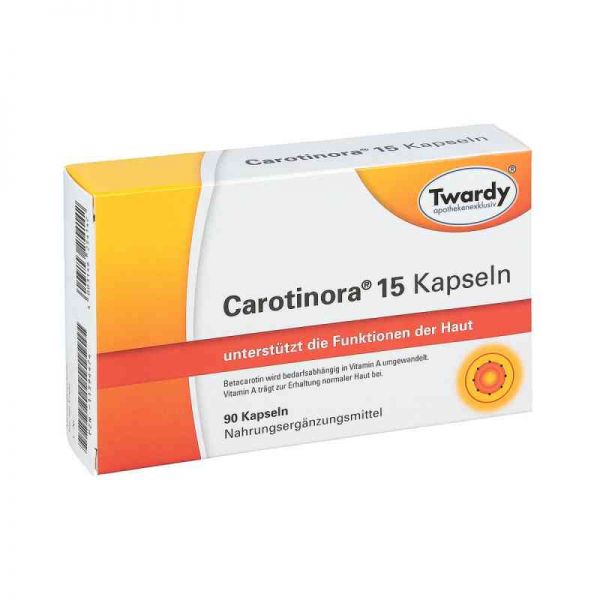 Carotinora 15 Kapseln (90 stk)