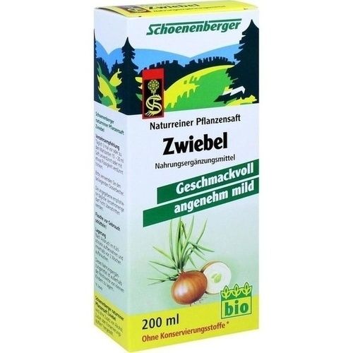 ZWIEBELSAFT naturrein Schoenenberger, 200 ML