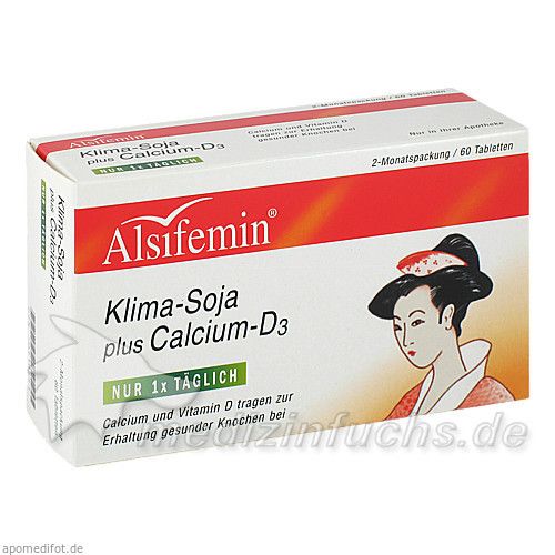 Alsifemin Klima-Soja plus Calcium D3, 60 ST