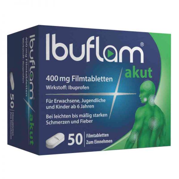 Ibuflam akut 400mg (50 stk)