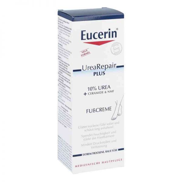 Eucerin Urearepair Plus Fusscreme 10% (100 ml)