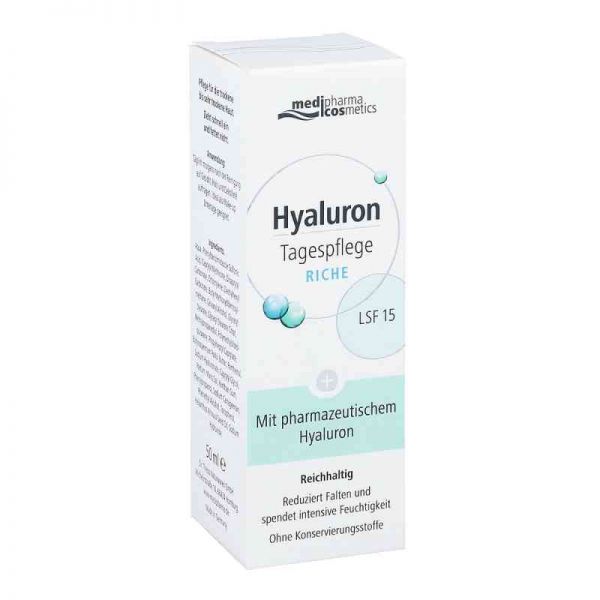 Hyaluron Tagespflege riche Creme Lsf 20 (50 ml)