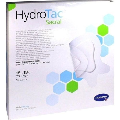 HydroTac comfort sacral Schaumverband 18x18cm, 10 ST