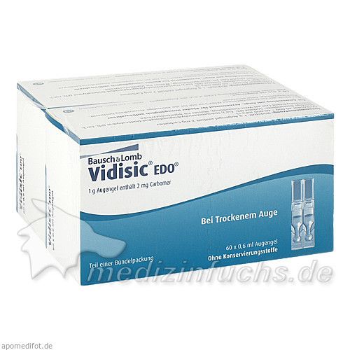 VIDISIC EDO Augengel, 120X0.6 ML