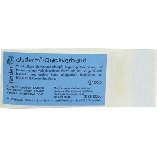 Aluderm Kinder Quickverband groß, 1 ST
