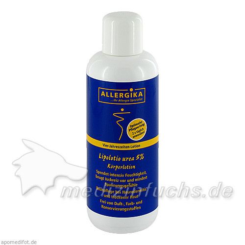 ALLERGIKA Lipolotio urea 5%, 300 ML