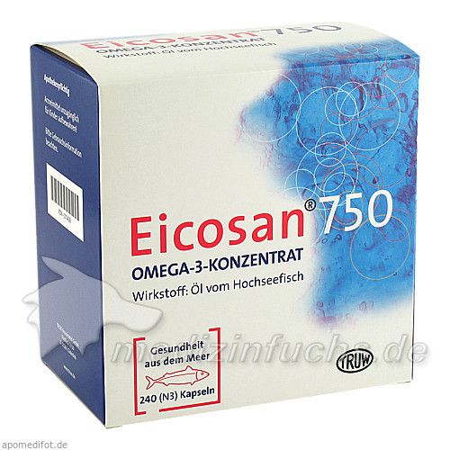 Eicosan 750 Omega-3-Konzentrat, 240 ST