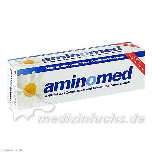 amin-o-med Fluorid Kamillen Zahncreme, 75 ML