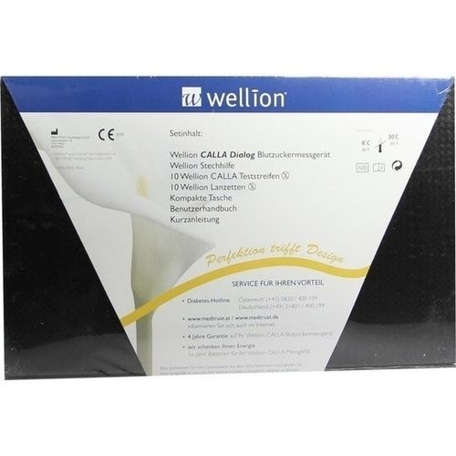 WELLION CALLA dialog Blutzuckermessger.Set mg/dl, 1 P