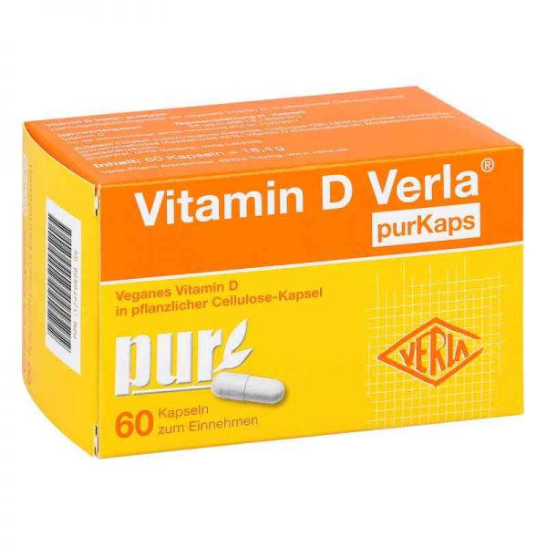 Vitamin D Verla purKaps (60 stk)