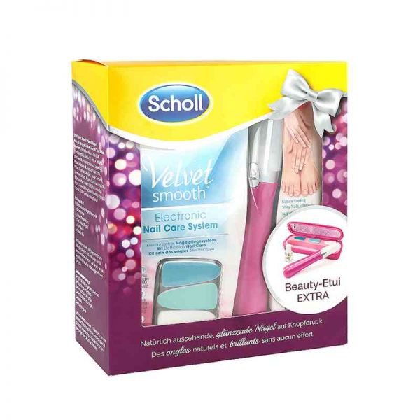 Scholl Velvet smooth elektrisch Nagelpfleges.pink Vp16 (1 stk)