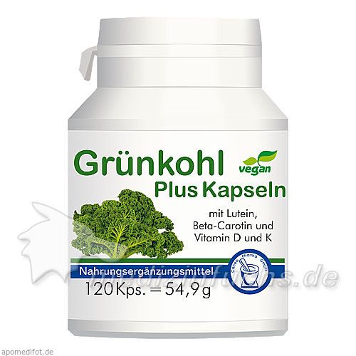 Grünkohl Plus Kapseln, 120 ST