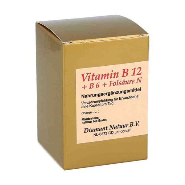 Vitamin B12+b6+folsäure N Kapseln (60 stk)