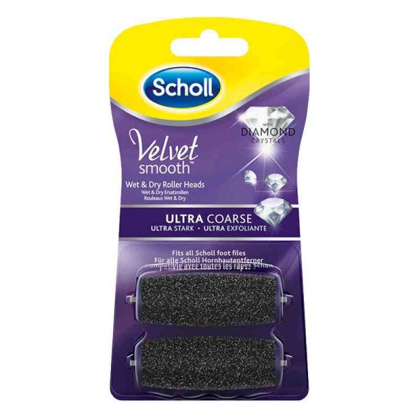 Scholl Velvet smooth Pedi Ersatzrollen ultra stark (2 stk)