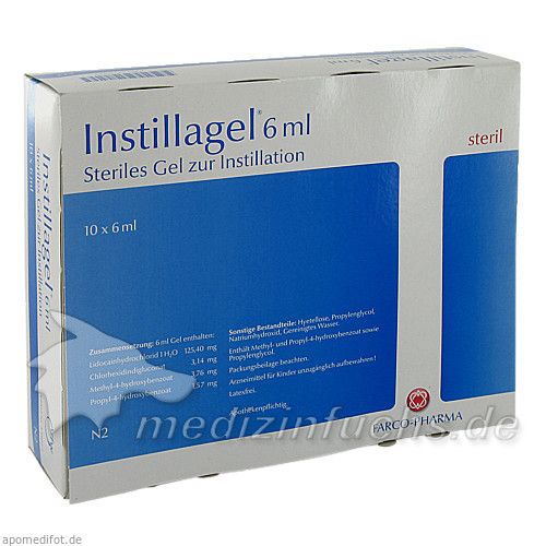 INSTILLAGEL, 10X6 ML