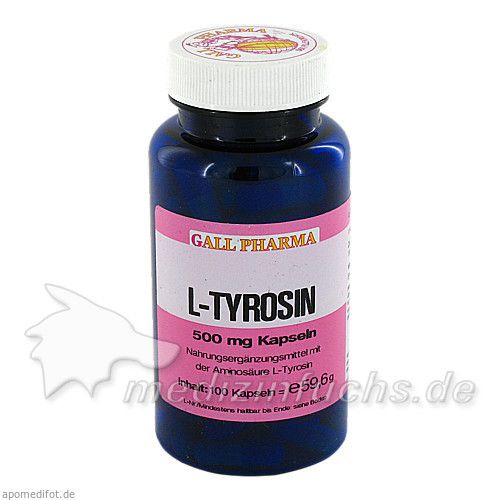 L-Tyrosin 500mg, 100 ST