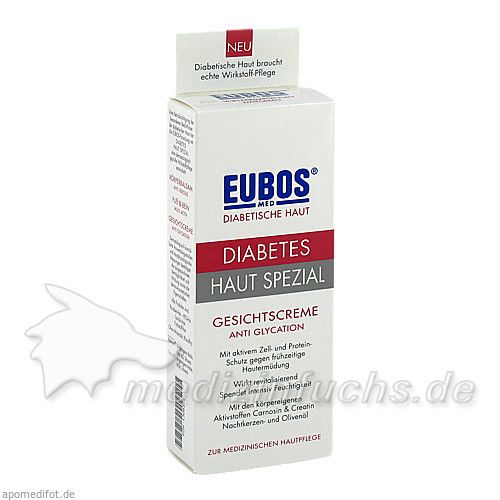 EUBOS DIABETES HAUT Gesicht, 50 ML