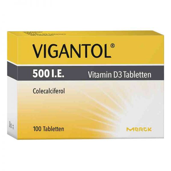 Vigantol 500 I.e. Vitamin D3 Tabletten (100 stk)