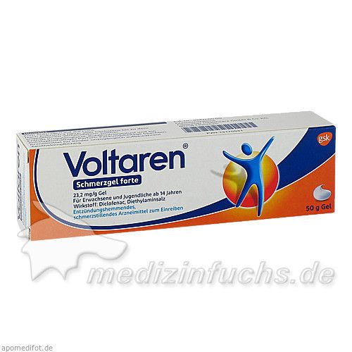 Voltaren Schmerzgel forte 23.2 mg/g Gel, 50 G