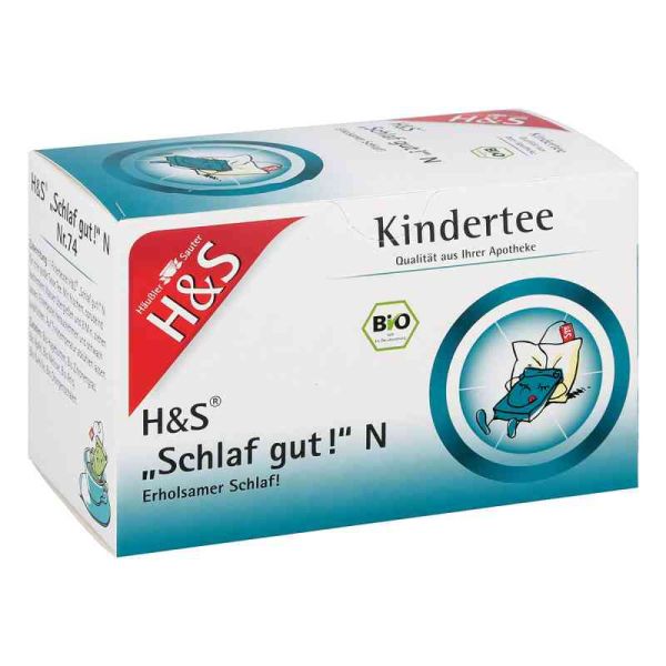 H&s Bio Kindertee Schlaf gut N Filterbeutel (20 stk)