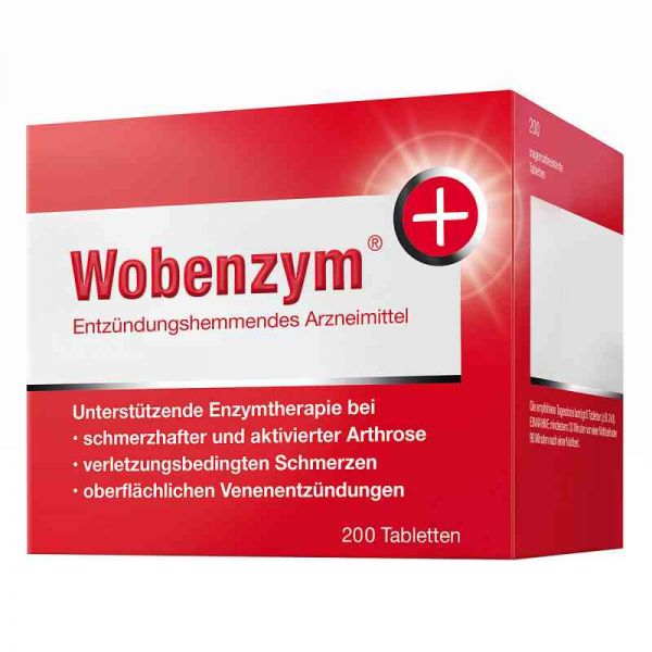 Wobenzym magensaftresistente Tabletten (200 stk)