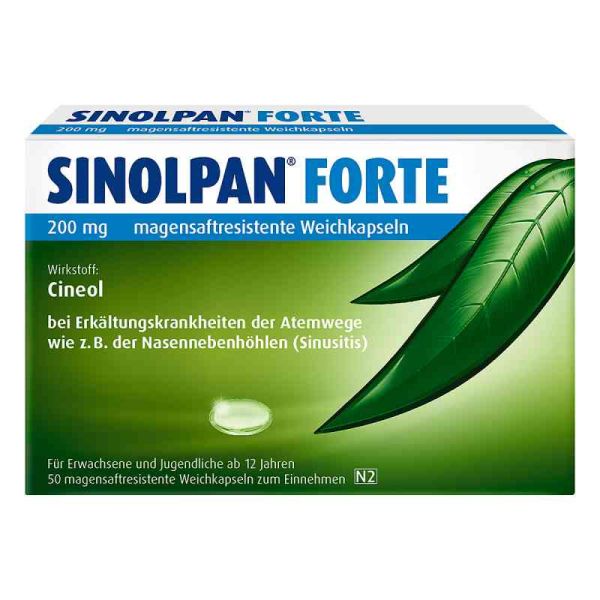 Sinolpan forte 200 mg magensaftresistent Weichkapseln (50 stk)