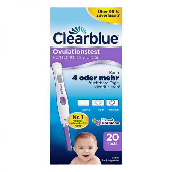 Clearblue Ovulationstest fortschrittlich & digital (20 stk)