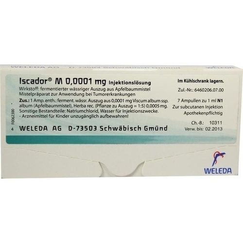 Iscador M 0.0001mg, 7X1 ML