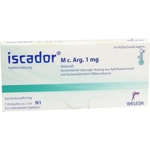 Iscador M c Arg 1mg, 7X1 ML