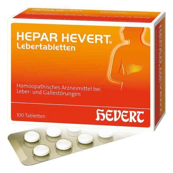 Hepar Hevert Lebertabletten (100 stk)