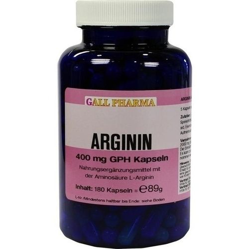 Arginin 400mg GPH Kapseln, 180 ST