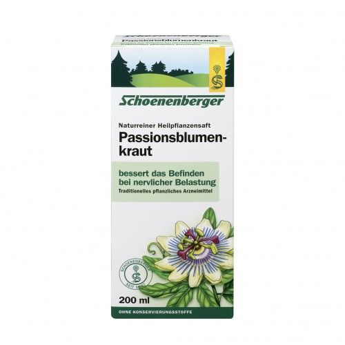 Passionsblumenkraut naturreiner Heilpflanzensaft, 200 ML