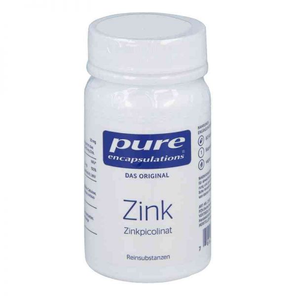 Pure Encapsulations Zink Zinkpicolinat Kapseln (60 stk)