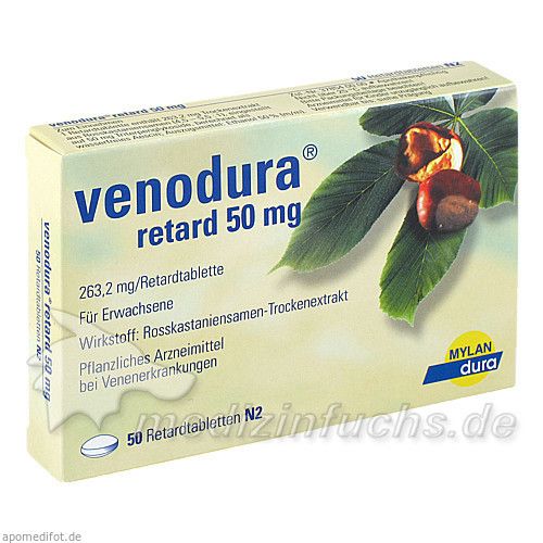 VENODURA retard 50 mg Tabl., 50 ST