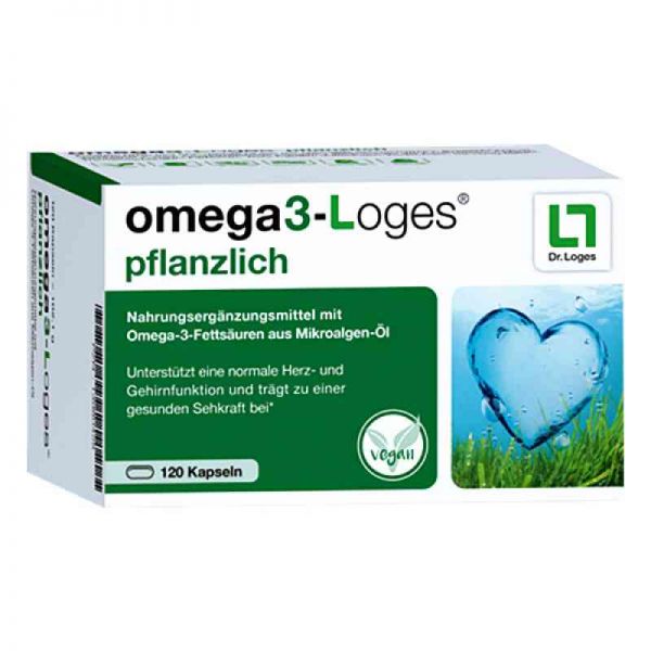 Omega3-loges pflanzlich Kapseln (120 stk)