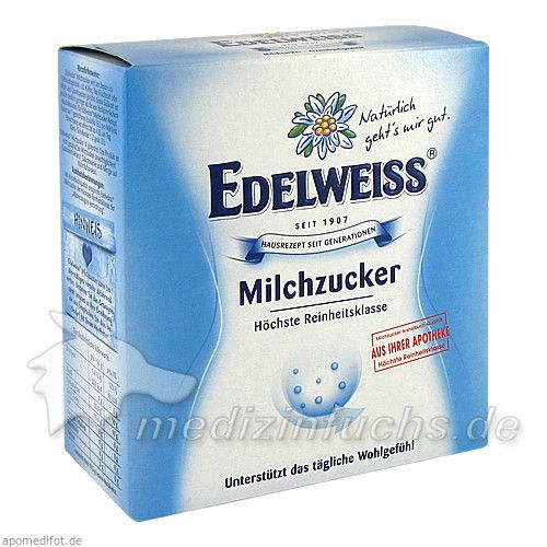 EDELWEISS MILCHZUCKER, 250 G