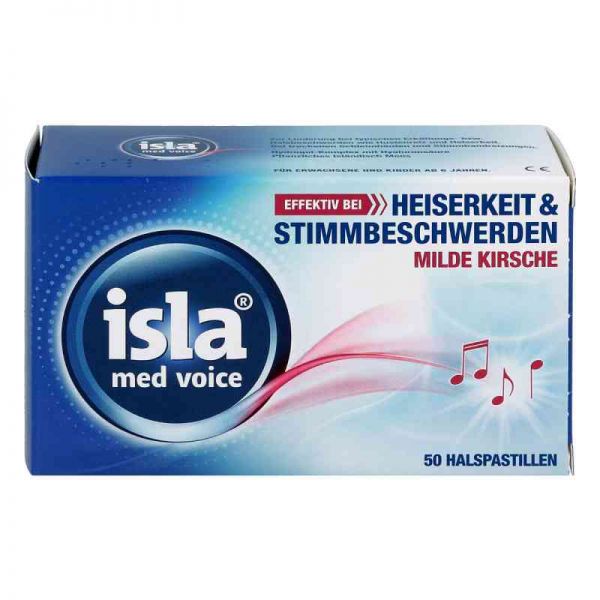 Isla Med voice Pastillen (50 stk)