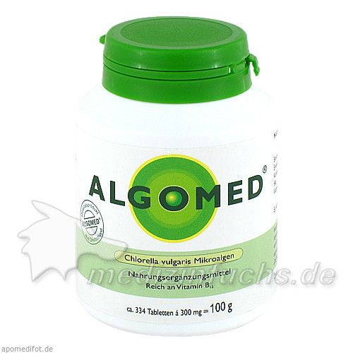 Algomed Chlorella vulgaris Mikroalgen 300mg, 100 G