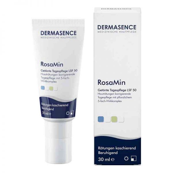 Dermasence Rosamin getönte Tagespflege Lsf 50 Cr. (30 ml)