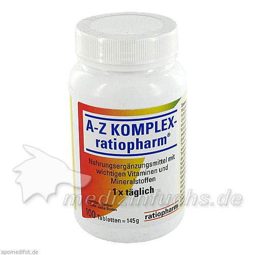 A-Z Komplex-ratiopharm, 100 ST