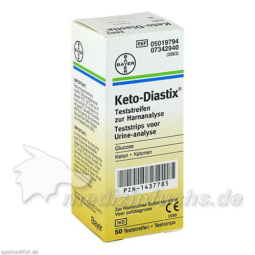 KETO DIASTIX, 50 ST