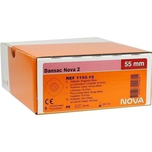 Dansac Nova2 Basisplatte 1155-15 Ring55/15-47 auss, 5 ST