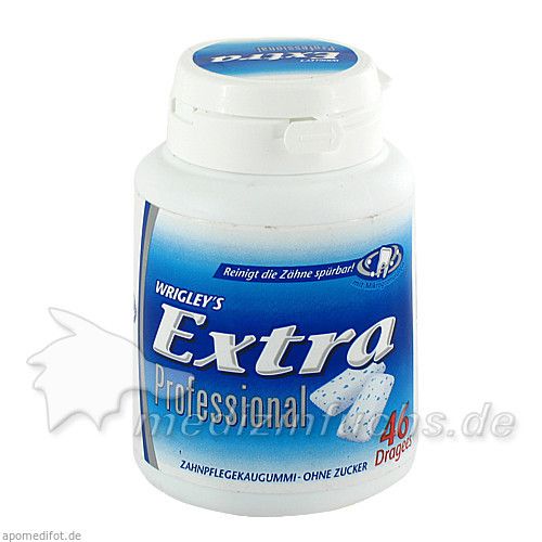 WRIGLEY'S Extra Professional strong mint Drg.Dose, 46 ST