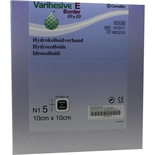 VARIHESIVE E Border 10x10 cm HKV hydroaktiv 965253, 5 ST