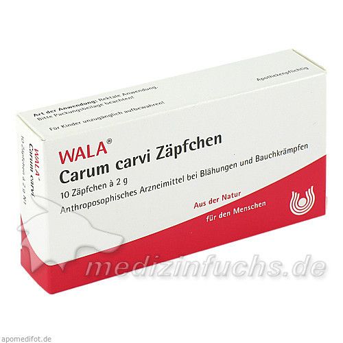 Carum carvi Zäpfchen, 10X2 G