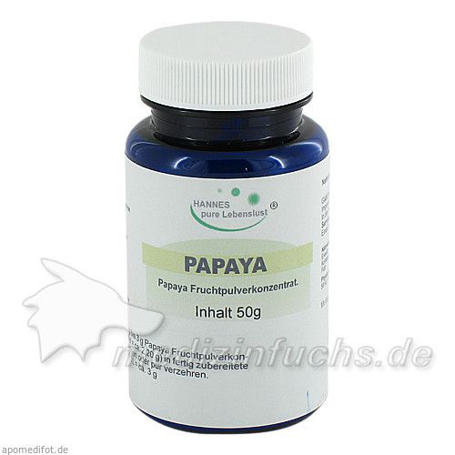 Papaya Frucht Pulver, 50 G